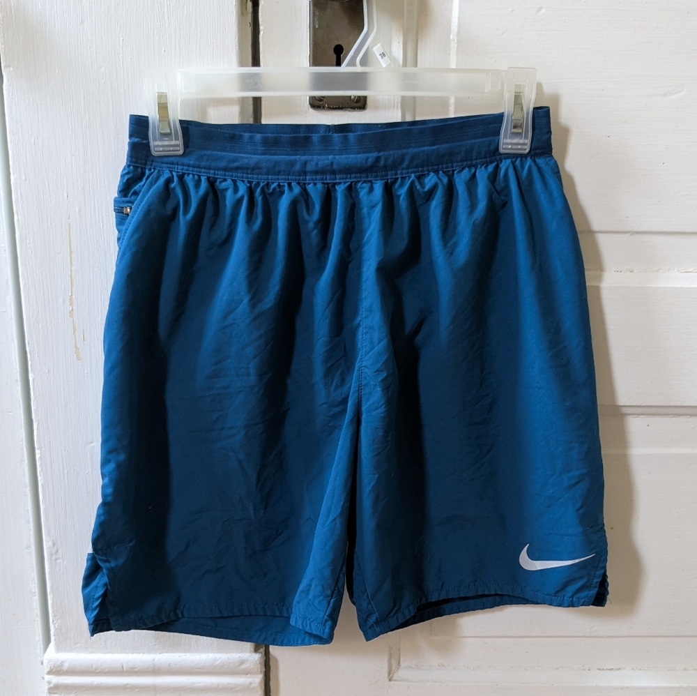Nike Dry-Fit  Women's Blue Running Work Out Swimming Hiking Shorts Small